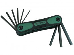 Faithfull Folding Hex Key Set (9) A/F £12.99